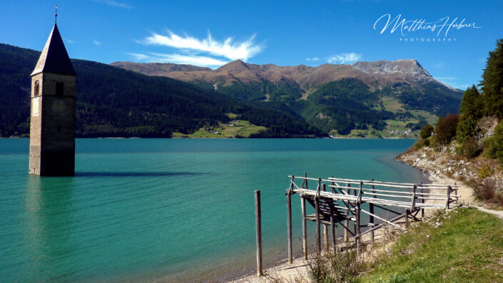 Lago di Resia Vinschgau Italy huebner photography