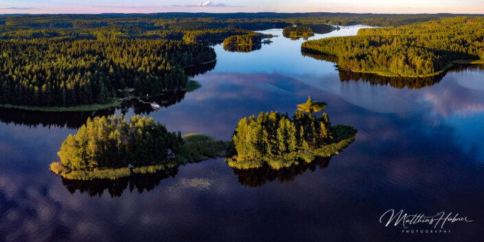 Muuttosaaret Savo Finland Panorama