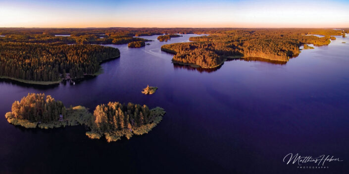 Muuttosaaret Savo Finland Panorama huebner photography