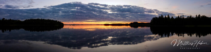 Sunset Hietavirta finland huebner photography