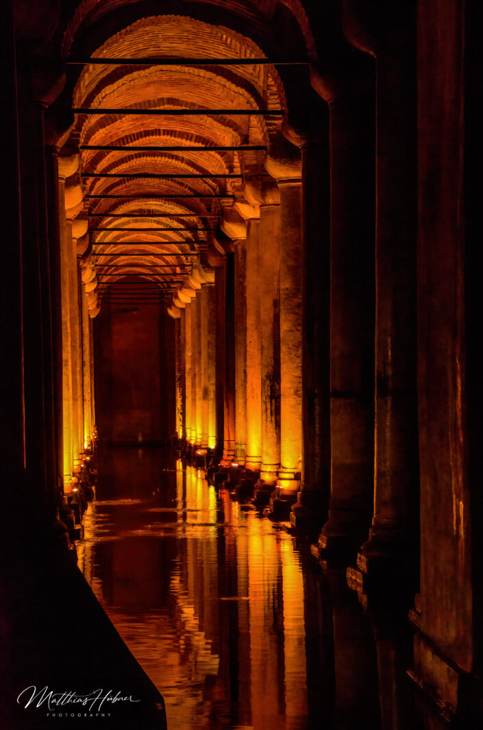 Cisterna Basilica Istanbul Turkey huebner photography