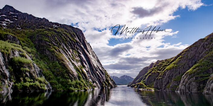 Trollfjorden Sun Norway huebner photography