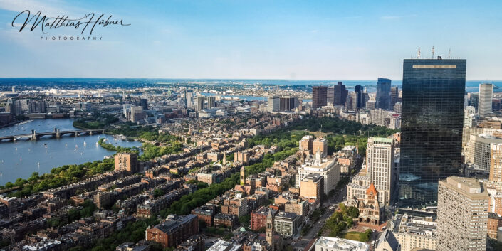 Panorama Boston USA huebner photography